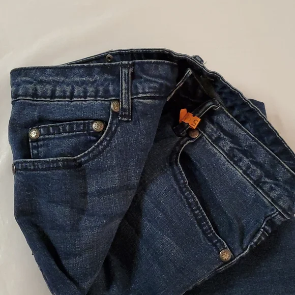 SIZE 8/29 " WAIST LUXE FLUER DE LIS DENIM JEANS - Picture 8 of 9